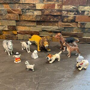 Set of 10 ~ Animal Figurines